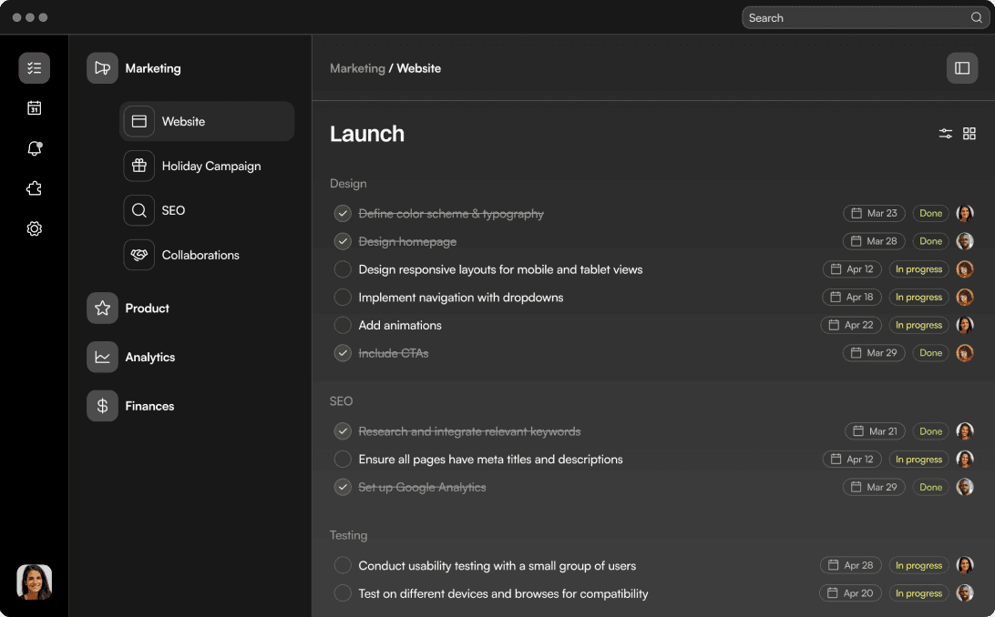 The product screenshoot